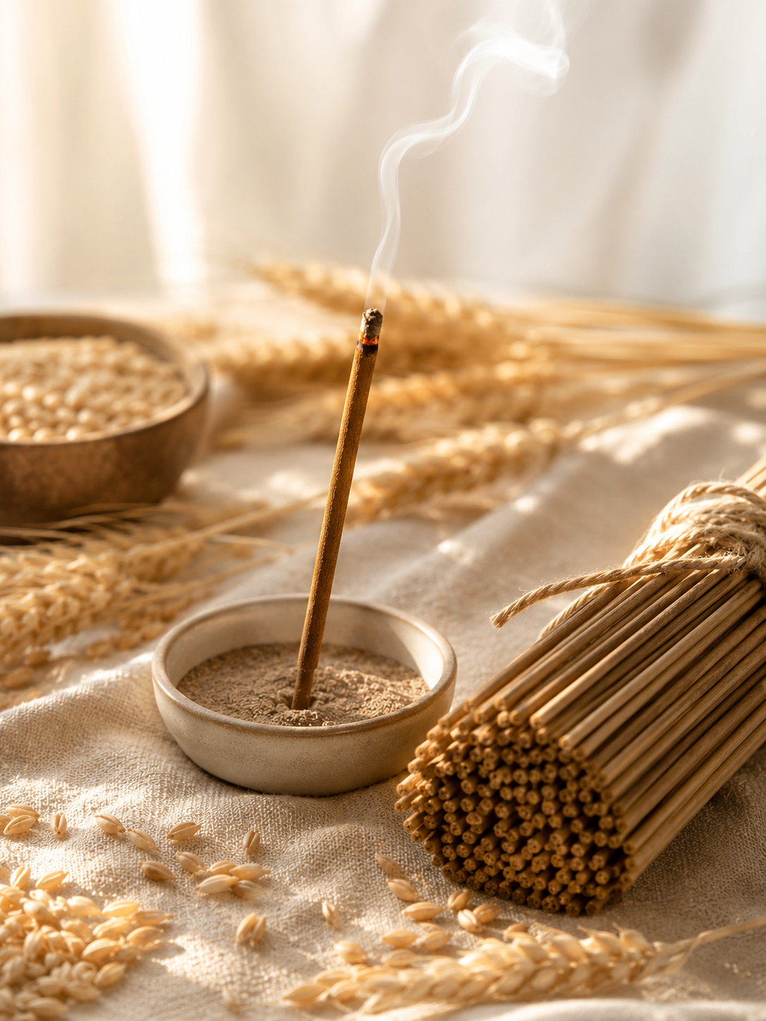 Sahumerio Arroz y trigo Verora